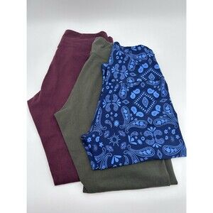 Offline By Aerie Women’s L Leggings Lot Of 3 Pair Ankle Capri